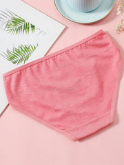 5pcs Girl's Cotton Triangle Panties BUTTERFLY Print Underwear
