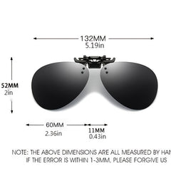 Polarizing Clips On Sunglasses UV400 Outdoor Sports Fishing Drivers