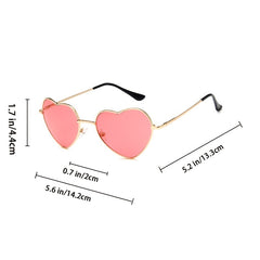 Heart Shape Polarized Sunglasses UV400