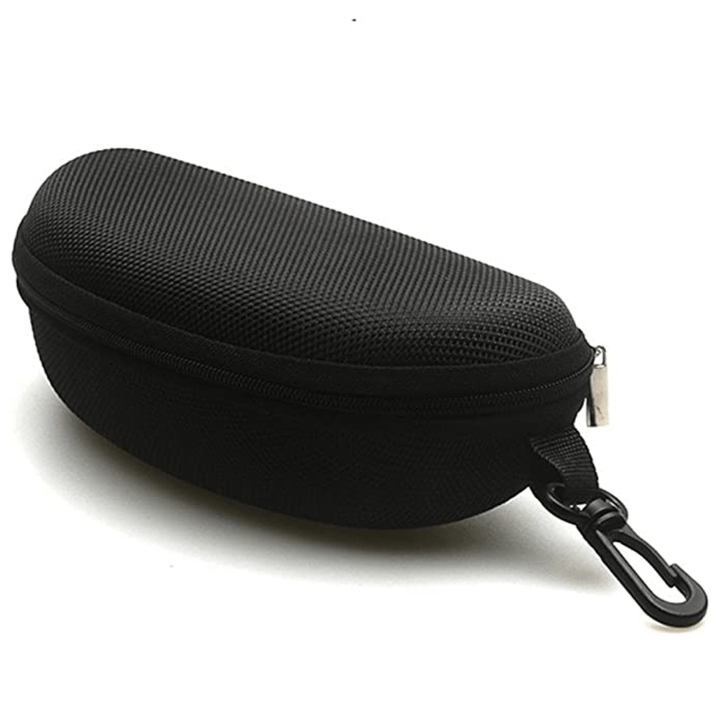 Portable Zipper Glasses Case for Travel Sports Cycling