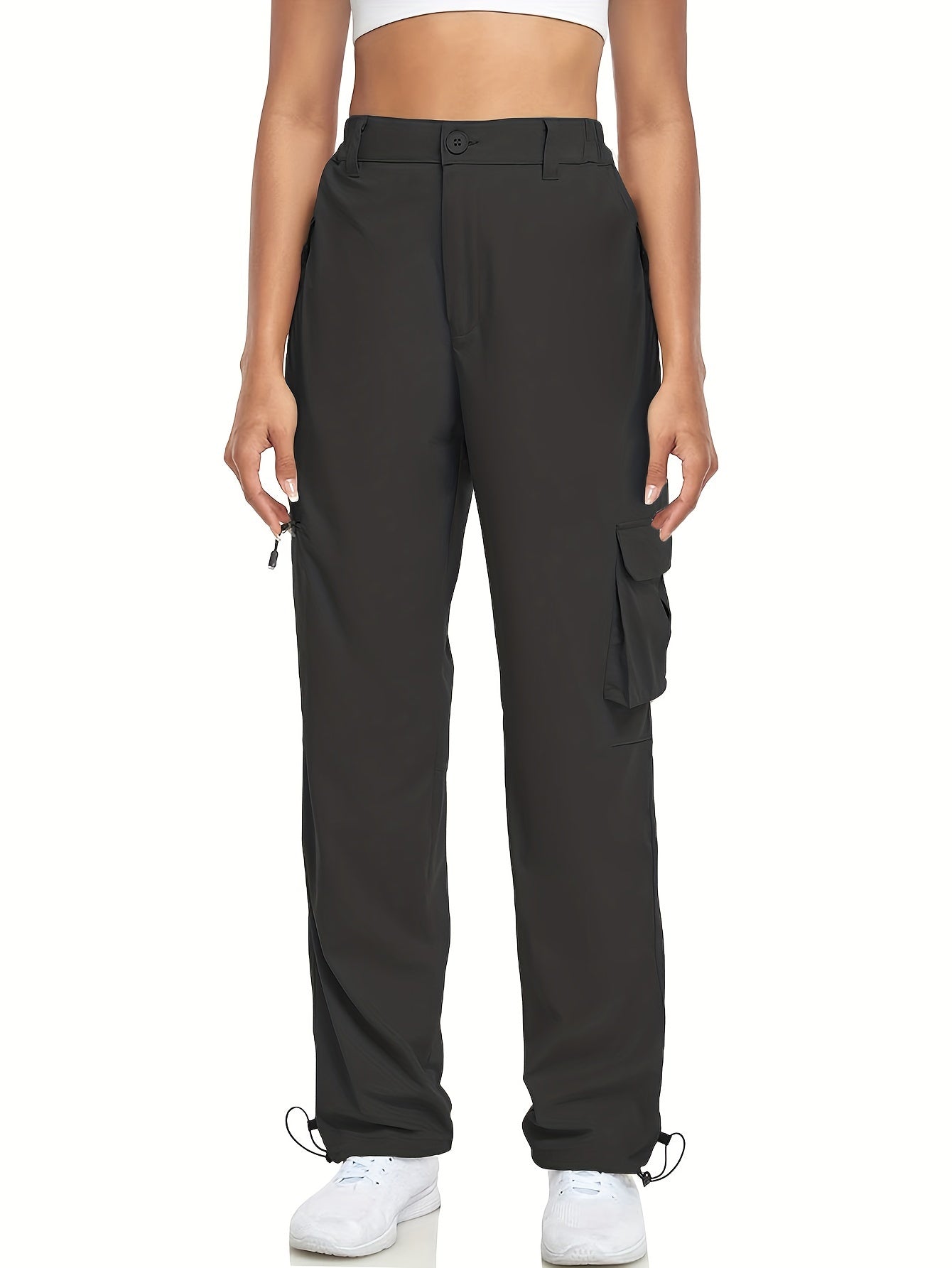 Women's Loose Outdoor Sports Pants Quick drying Thin pocket