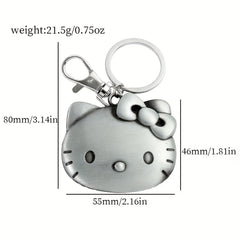 Kitty Large Pendant Keyring Exaggerated Style Animation Peripherals For Car