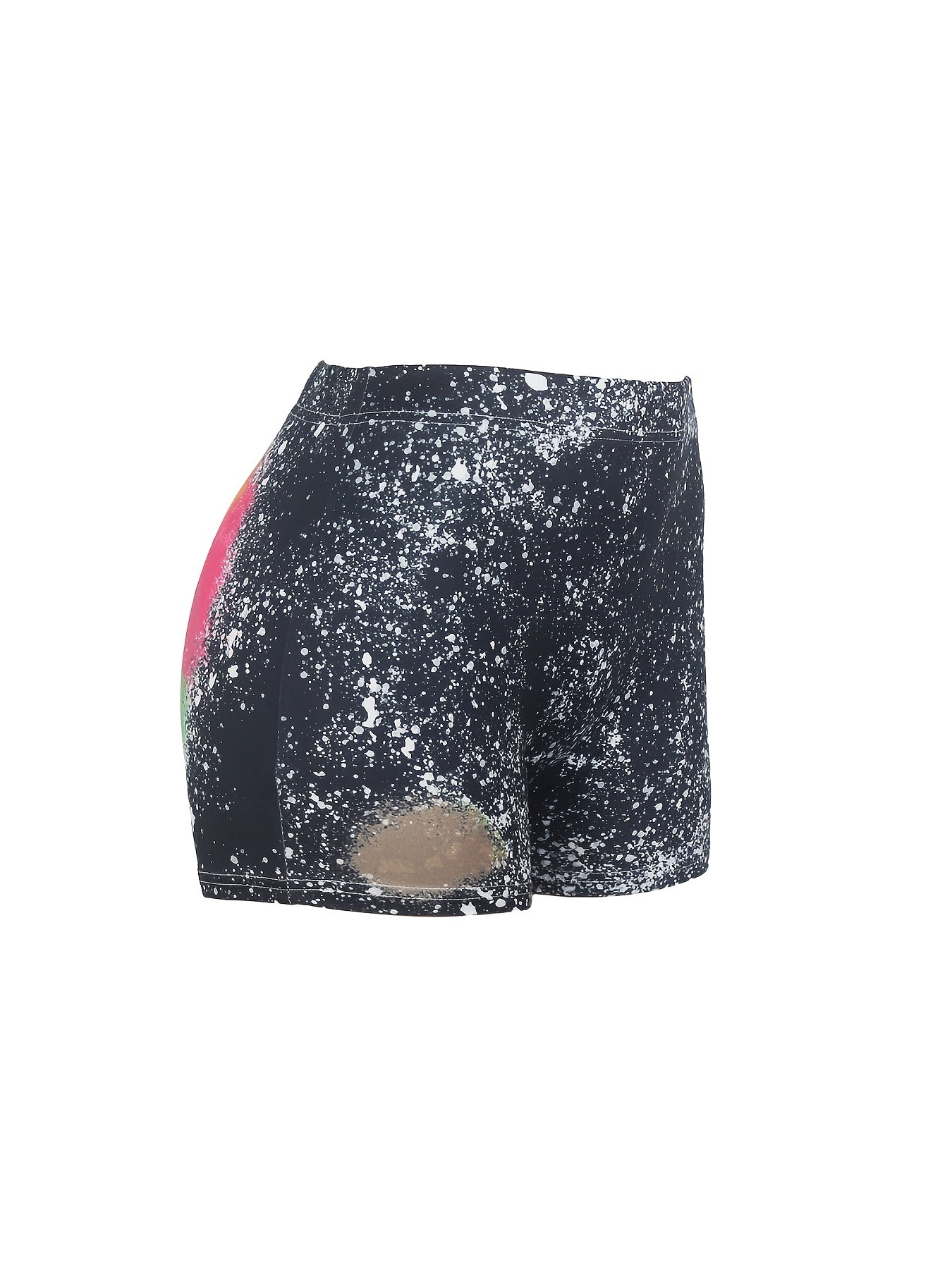 Casual Elastic Waist Shorts for Women