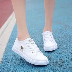 Classic Canvas Low Top Sneakers Women's Footwear