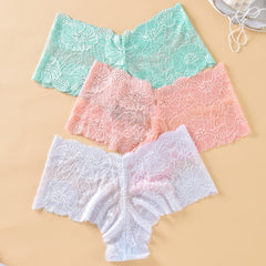 Lace Sexy Panties 3pcs