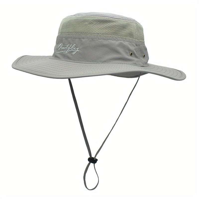 Adjustable Bucket Hat Mesh Summer Boonie Hat