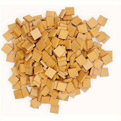 Red Pottery Clay Mini Bricks 1:35 Scale Square Model Bricks DIY Micro Landscapes