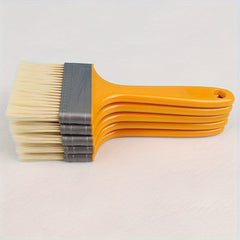 5pcs 7.62Cm Plastic Handle Paint Brush Bristle Paint Brush Synthetic Bristle Pai