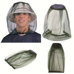 Outdoor Mesh Hat for Hiking and Fishing