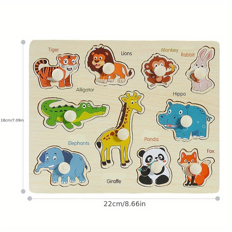 Geometry Jigsaw Puzzle for 1-3 Years Old