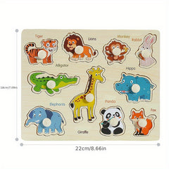 Geometry Jigsaw Puzzle for 1-3 Years Old