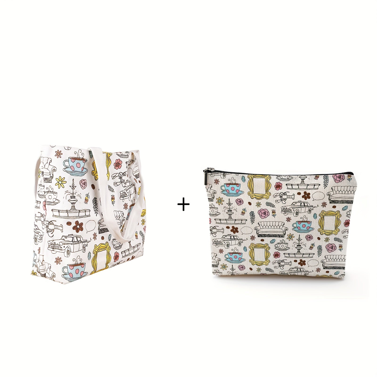 Funny TV Show Travel Bag Toiletry Makeup Women Pouch