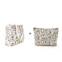 Funny TV Show Travel Bag Toiletry Makeup Women Pouch