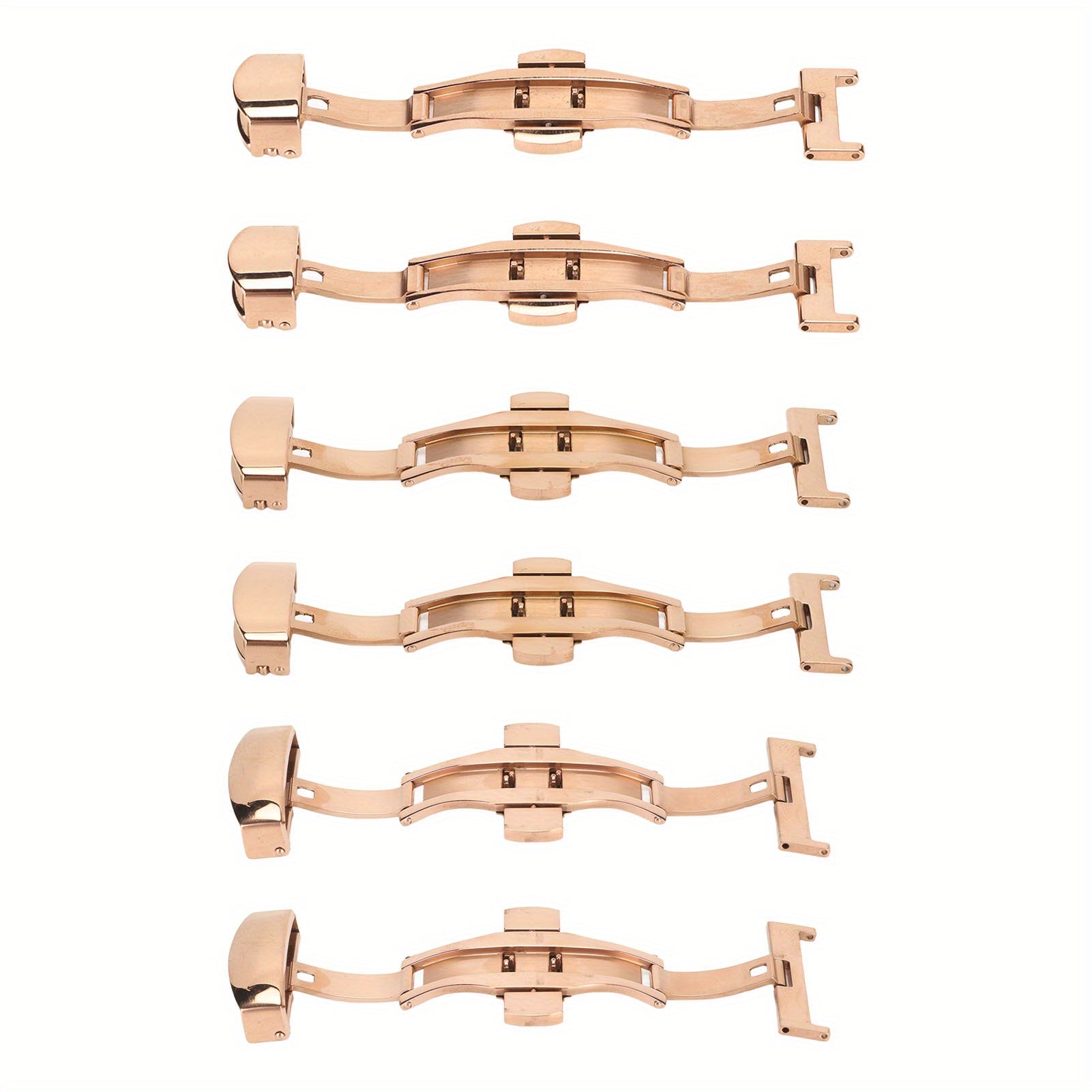 Watchband Butterfly Buckle Stainless Steel Universal Replacement
