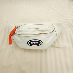Kids Canvas Waist Bag - Casual Chest Bag for Boys