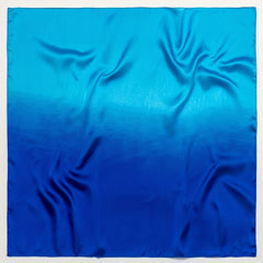 Gradient Bandana Satin Square Scarf Casual Silk Scarf Head Wrap