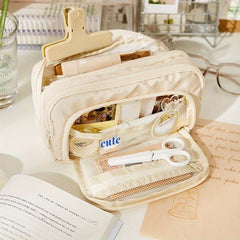 Large Capacity School Pencil Bag for Girls