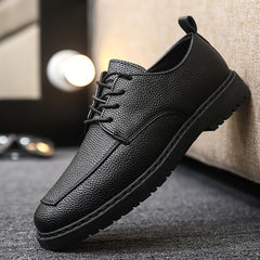 Men's Formal Lace-up Derby Shoes for Business Events