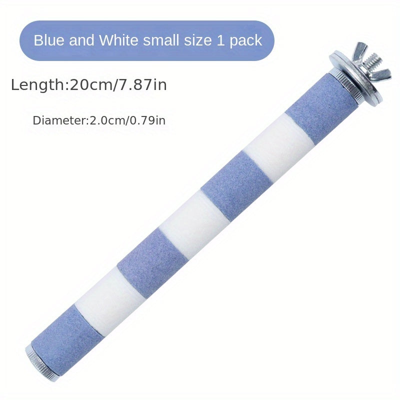 Stainless Steel Bird Stand for Parrot Grinding Nails Teeth