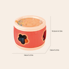 2-in-1 Clap Drum Puzzle Toy - Shape Matching Maze for Kids