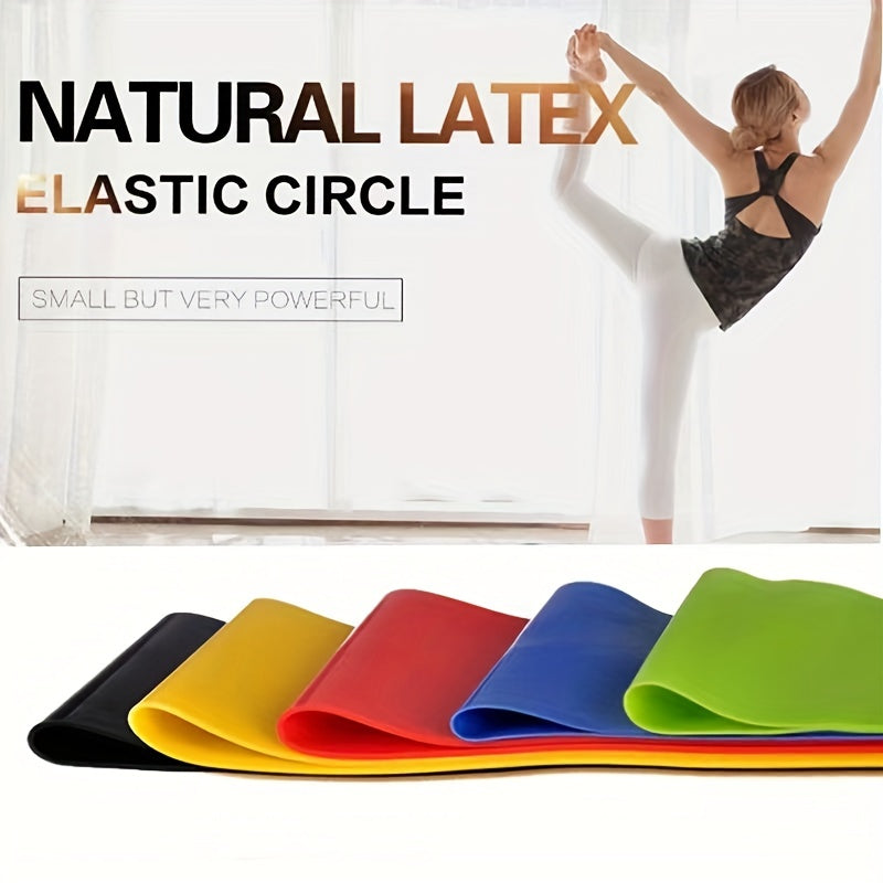 Elastic Resistance Bands for Home Training Yoga Pilates Workout Gym Equipment