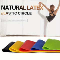 Elastic Resistance Bands for Home Training Yoga Pilates Workout Gym Equipment