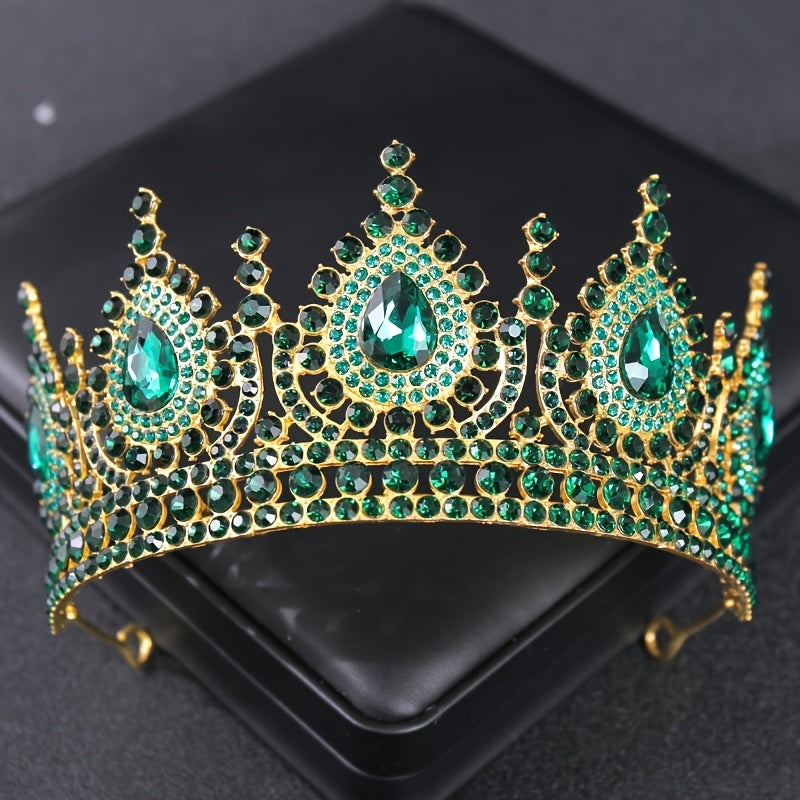 Bridal Rhinestone Crown Headband Wedding Hair Accessories