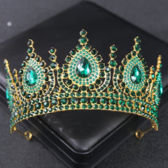 Bridal Rhinestone Crown Headband Wedding Hair Accessories