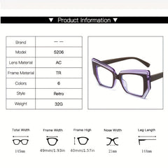 Light Blocking Glasses Clear Lens Anti Eyestrain Women Men