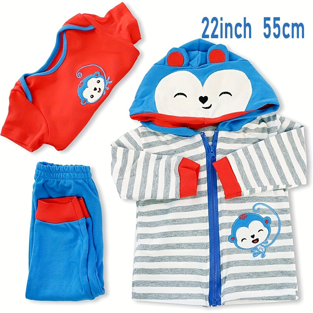 Reborn Dolls Clothes for 50-55 cm Dolls Gift