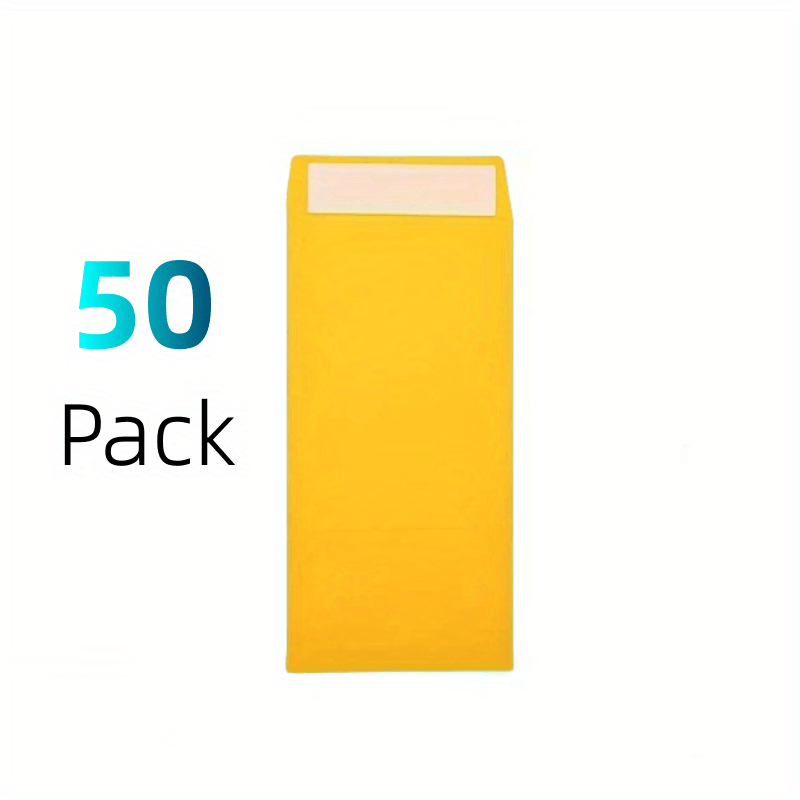 50pcs Christmas Halloween Money Saving Challenge Envelopes 8.89x16.51 Cm