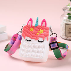 Pop Fidget Backpack Toy Bag For Shoulder Decompress