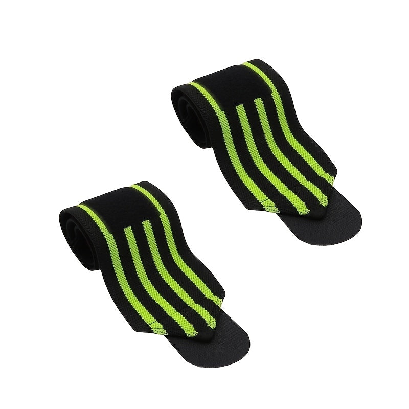 2pcs Anti-Slip Fitness Wristband Weight Training Strap