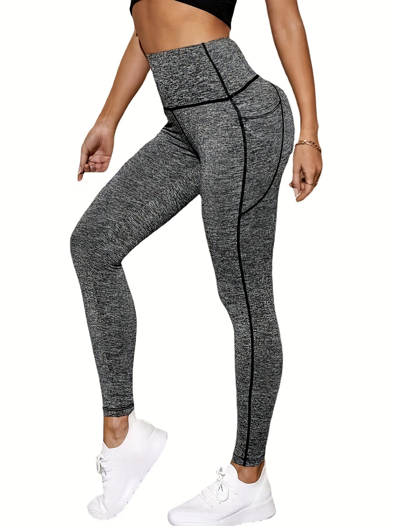 HIp Lifting Crop Pants Quick Drying Yoga Leggings