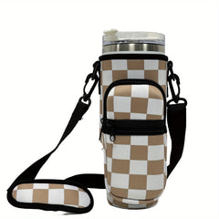Colorful Insulated Sleeve for 40oz Cup w/ Pocket - Pattern Printed Holder