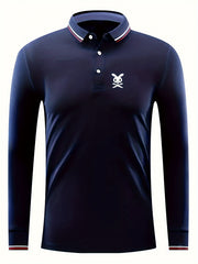 Men's Rabbit Carrot Pattern Lapel Sports Shirt Top