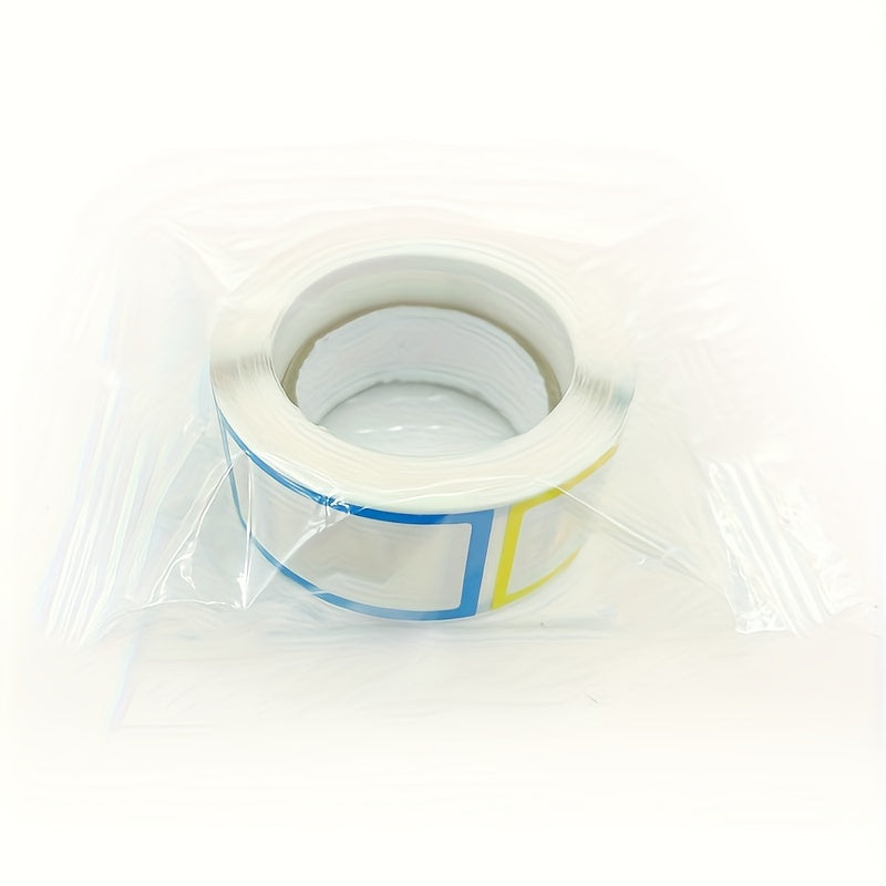 Self-Adhesive Large Label Stickers, Blank Handwritten Product Label Rolls