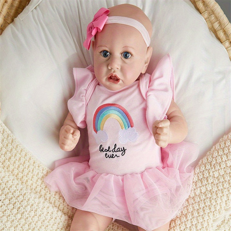 55 88 Cm Reborn Doll Gel Body Doll Birthday Christmas