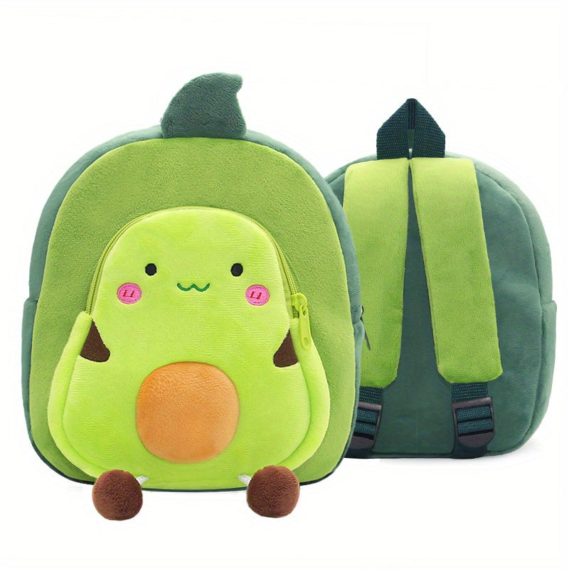 Kids Cartoon Veggie Fruit Schoolbag Backpack