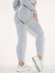 Tie Dye Seamless Yoga Pants High Stretch Leggings Women's Activewear