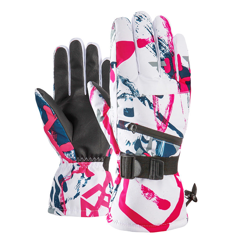 Warm Winter Cycling Gloves Thermal Insulated Windproof & Water Resistant