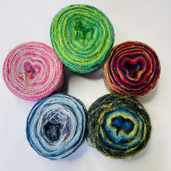 3pcs Gradient Iceland Wool Yarn DIY Crochet Knit Sweaters Scarves Hats