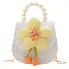 Flower Crossbody Bag Coin Purse Handbag Gift For Kids Girls
