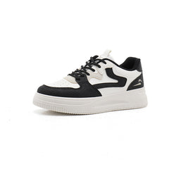 Platform Skate Sneakers Casual Lace up PVC Running Shoes Women's