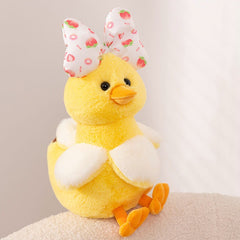 Yellow Duck Plush Toy Cartoon Doll for Family and Friends
