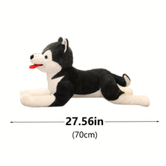 Giant 70cm Husky Plush Toy Soft Cuddly Stuffed Animal Dog Pillow