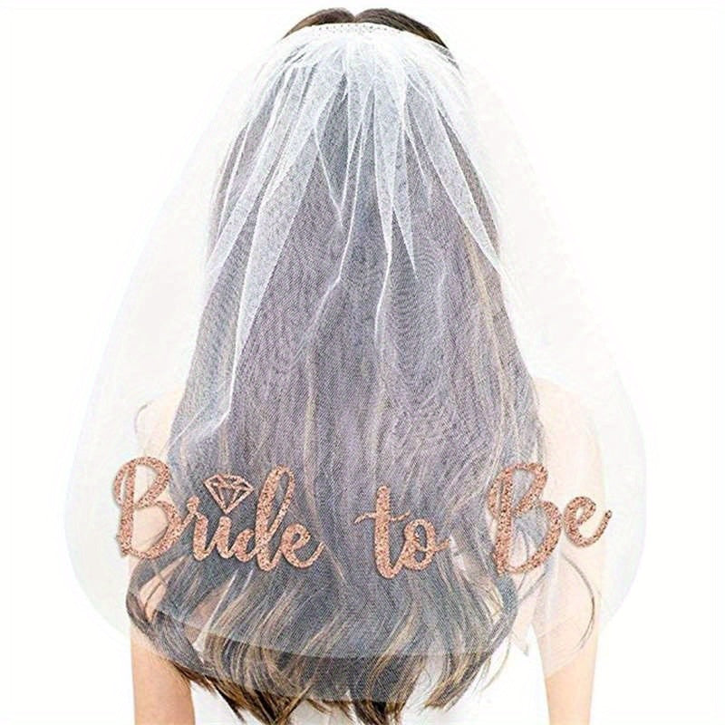 Romantic Bridal Veil Wedding Party Decoration Accessories
