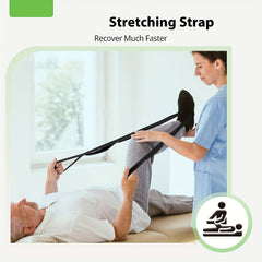 10 Loops Yoga Stretching Strap Non Elastic Resistance Bands