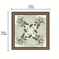 Flower Animal Print Bandana Shawl Satin Scarf Neckerchief Head Wrap