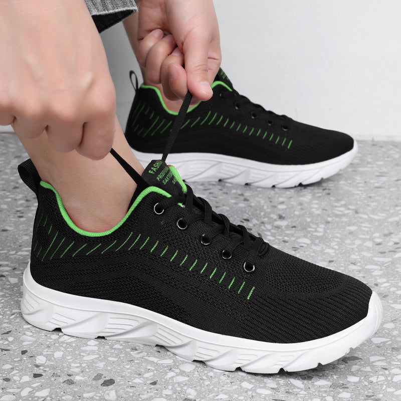 Men's Lace up Sneakers Lightweight Athletic Shoes